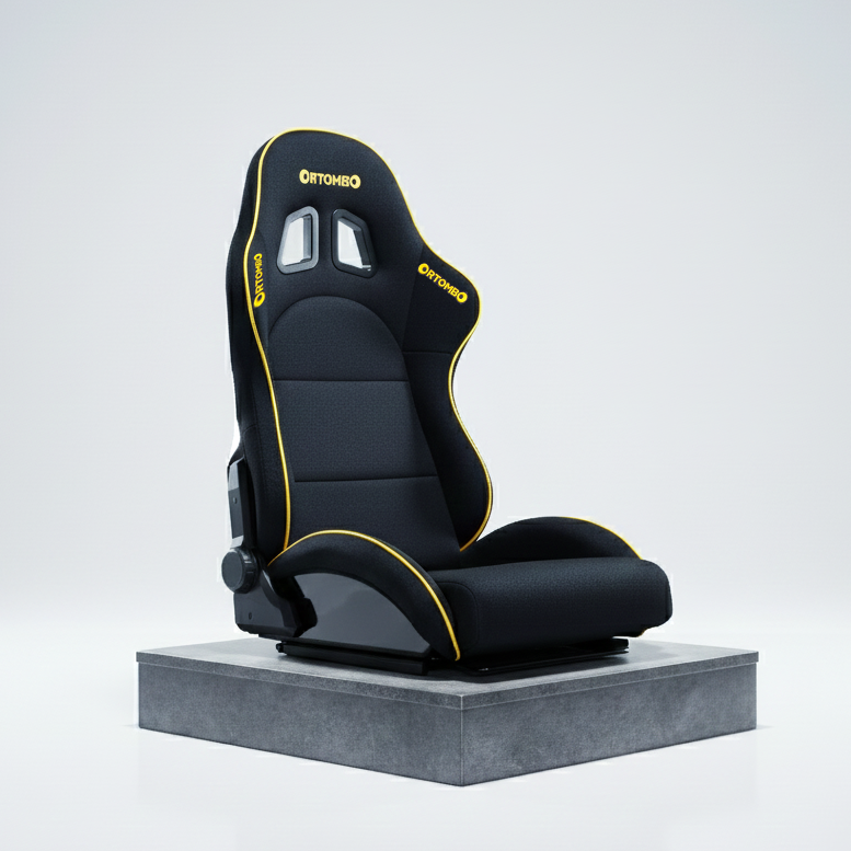 Ortombo GT Pro Koltuk / Fiberglass Yarış koltuğu Kızaklı